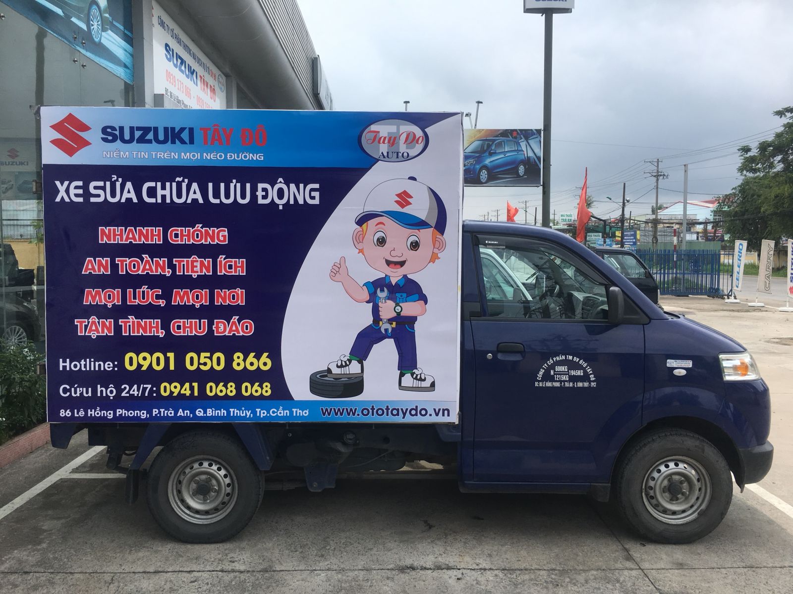  sua chua luu dong o to tay do